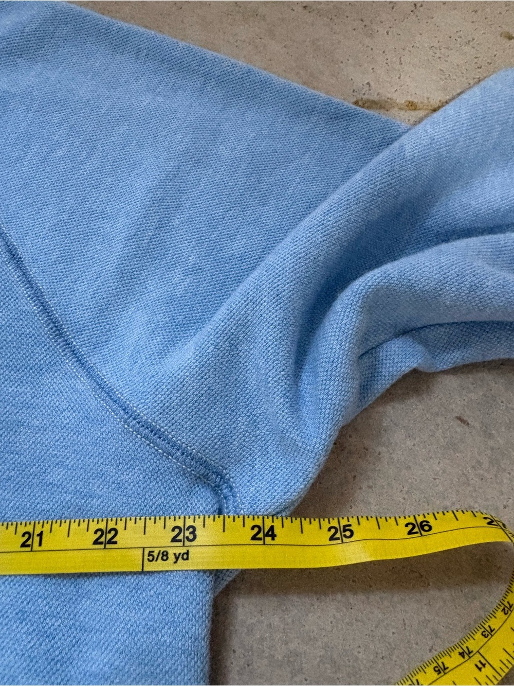 Tommy Bahama North Port 1/2 Zip Pullover Light Blue Cotton Tencel Large - Picture 11 of 13